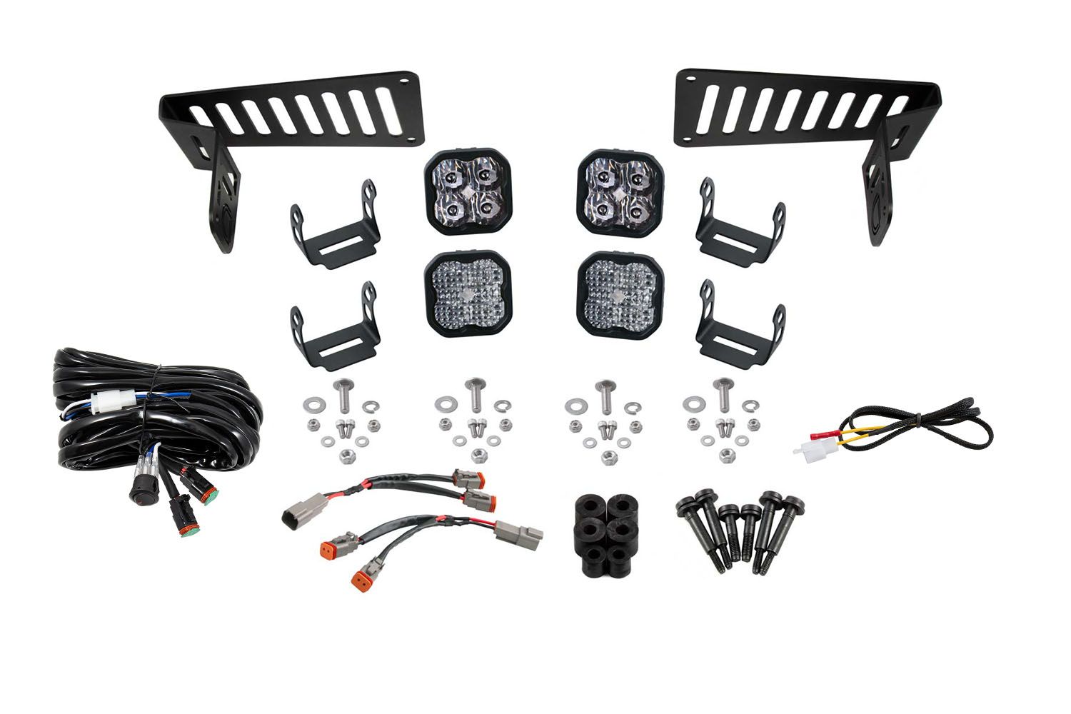 2024, 2023, 2022, 2021, 2020 Jeep Gladiator Light Bar Mounting Kit