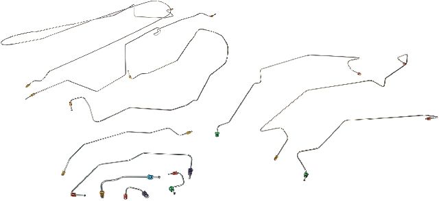1994-1997 Dodge Ram 1500 Brake Hydraulic Line (Dorman)