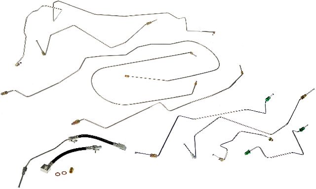 2002-2005 Dodge Ram 1500 Brake Hydraulic Line (Dorman)