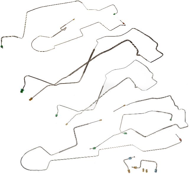 2002-2005 Pontiac Aztek Brake Hydraulic Line (Dorman)