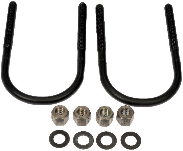 1984-2001 Jeep Cherokee Leaf Spring Axle U-Bolt Kit - Rear (Dorman)