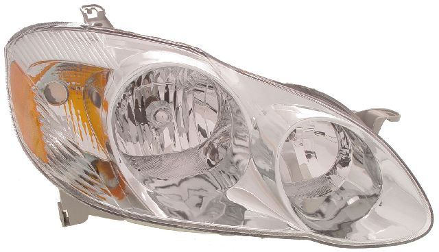 2003-2004 Toyota Corolla Headlight Assembly - Right (Dorman)