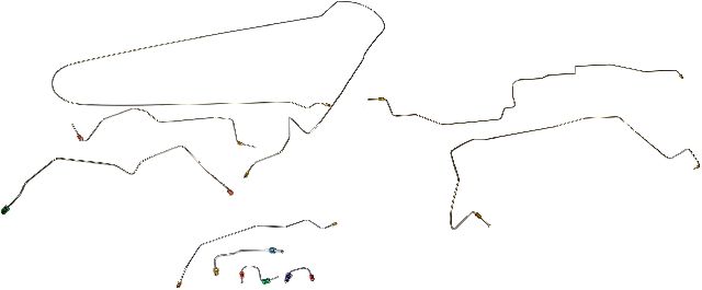 1996-1997 Dodge Ram 1500 Brake Hydraulic Line (Dorman)