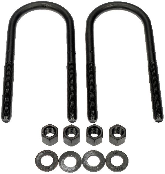 1987-1995 Jeep Wrangler Leaf Spring Axle U-Bolt Kit - Front or Rear (Dorman)