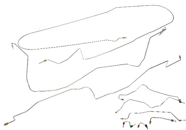 1995-1997 Dodge Ram 1500 Brake Hydraulic Line (Dorman)