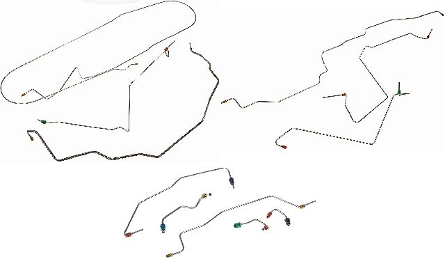 1995-1997 Dodge Ram 1500 Brake Hydraulic Line (Dorman)