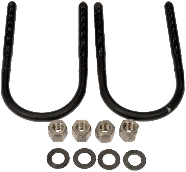 1984-2001 Jeep Cherokee Leaf Spring Axle U-Bolt Kit - Rear (Dorman)