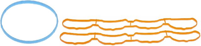 2005-2008 Lincoln Navigator Engine Intake Manifold Gasket Set - Upper (Dorman)
