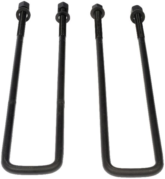 1981-1993 Dodge D350 Leaf Spring Axle U-Bolt Kit - Rear (Dorman)