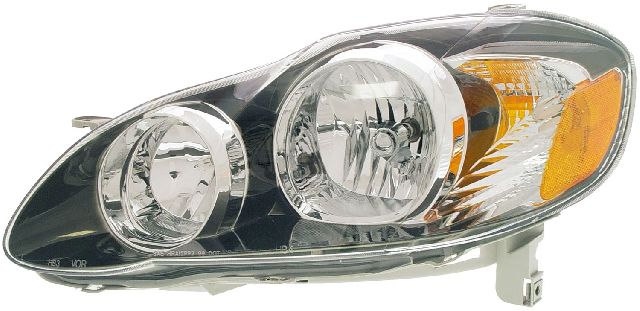2005-2008 Toyota Corolla Headlight Assembly - Left (Dorman)