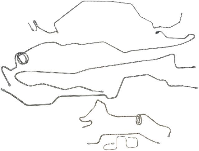 1997-2000 Ford F-150 Brake Hydraulic Line Kit (Dorman)