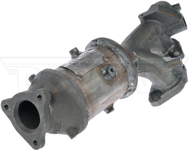2002-2004 Nissan Frontier Catalytic Converter with Integrated Exhaust Manifo - Left (Dorman)