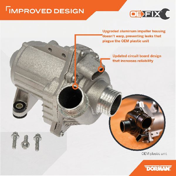 2007-2010 BMW X5 Engine Water Pump (Dorman)