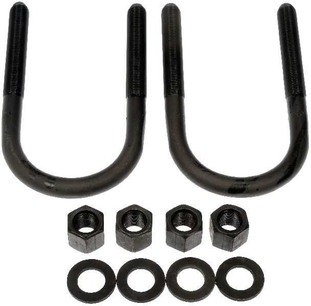 1991-2002 GMC C3500HD Leaf Spring Axle U-Bolt Kit - Front (Dorman)