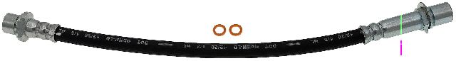 2003-2009 Lexus GX470 Brake Hydraulic Hose - Rear Left Inner or Rear Right Inner (Dorman)