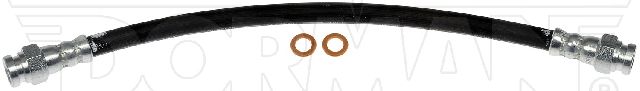 1995-1998 Mazda Protege Brake Hydraulic Hose - Rear Left or Rear Right (Dorman)