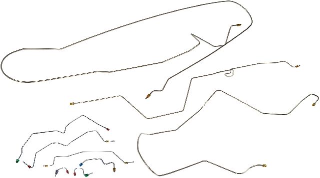 1995-1997 Dodge Ram 1500 Brake Hydraulic Line (Dorman)