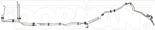 2001-2004 GMC Sierra 3500 Fuel Line - Front (Dorman)