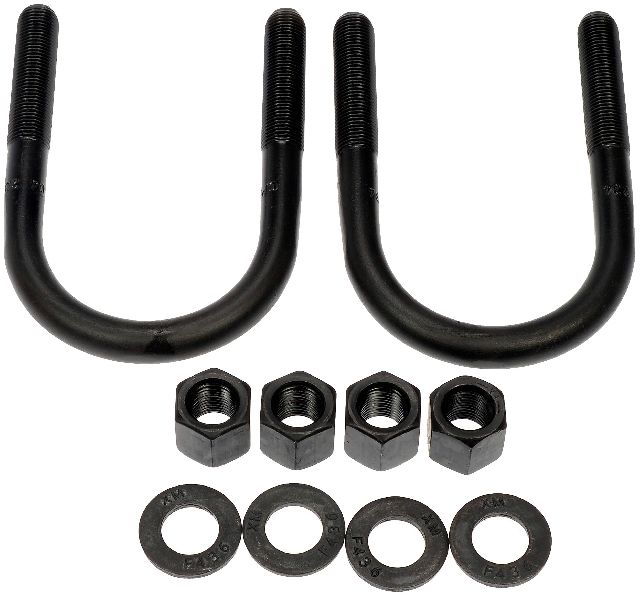 1991-2002 GMC C3500HD Leaf Spring Axle U-Bolt Kit - Front (Dorman)