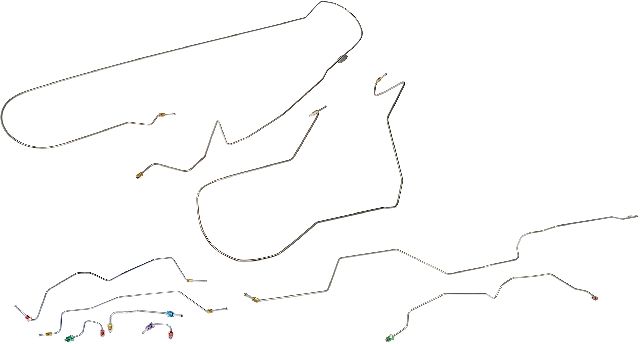 1996-1997 Dodge Ram 1500 Brake Hydraulic Line (Dorman)