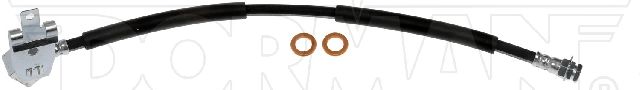 1991-1994 Ford Explorer Brake Hydraulic Hose - Rear Center (Dorman)