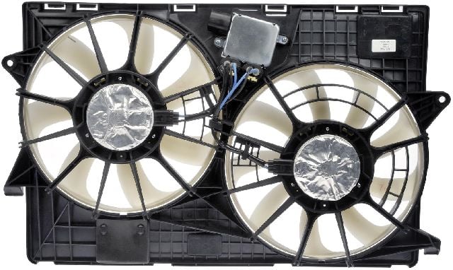 2014-2018 Jeep Cherokee Engine Cooling Fan Assembly (Dorman)
