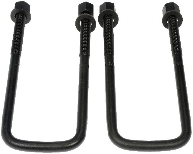 1981-1993 Dodge D350 Leaf Spring Axle U-Bolt Kit - Rear (Dorman)