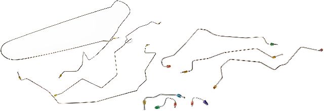 1994-1995 Dodge Ram 1500 Brake Hydraulic Line (Dorman)