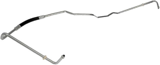 2001-2003 Chevrolet Silverado 2500 HD Automatic Transmission Oil Cooler Hose Assembly - Auxiliary Cooler (Driver Side) to Transmission (Dorman)