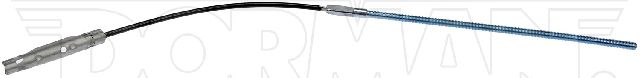 2011-2013 GMC Sierra Parking Brake Cable - Intermediate (Dorman)