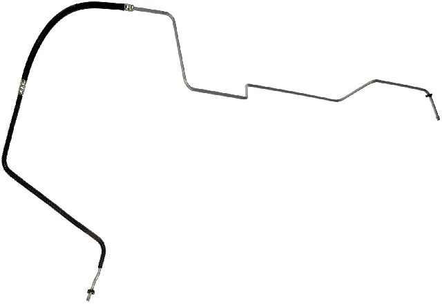 1996-2002 Chevrolet Express 2500 Automatic Transmission Oil Cooler Hose Assembly - Auxiliary Cooler (Driver Side) to Transmission (Dorman)