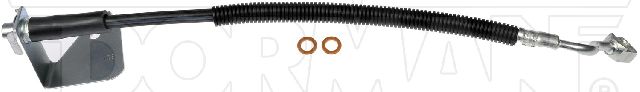 2003-2018 Chevrolet Express 2500 Brake Hydraulic Hose - Rear Right (Dorman)