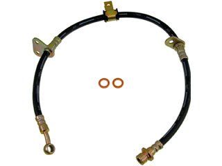 1988-1991 Honda Prelude Brake Hydraulic Hose - Front Left (Dorman)
