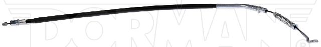 2007-2009 Dodge Durango Parking Brake Cable - Rear Left (Dorman)