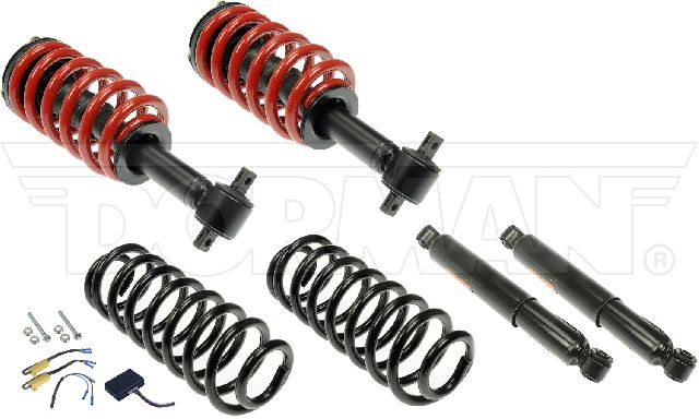 2007-2013 Chevrolet Avalanche Air Spring to Coil Spring Conversion Kit - Front or Rear (Dorman)