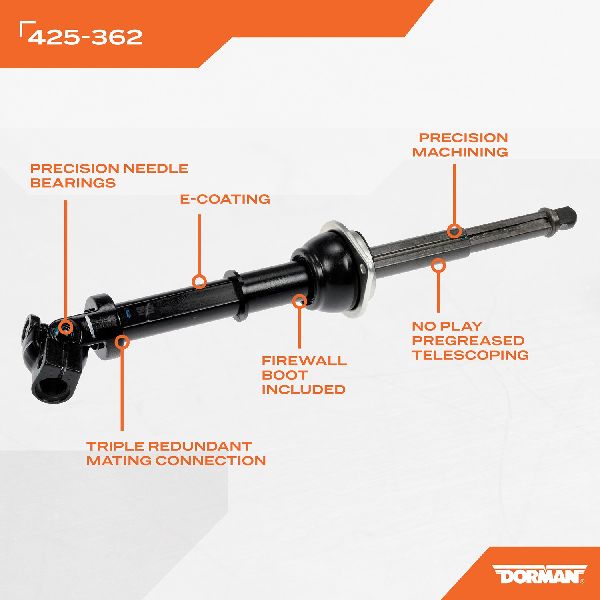 2003-2004 Lincoln Town Car Steering Shaft - Intermediate (Dorman)