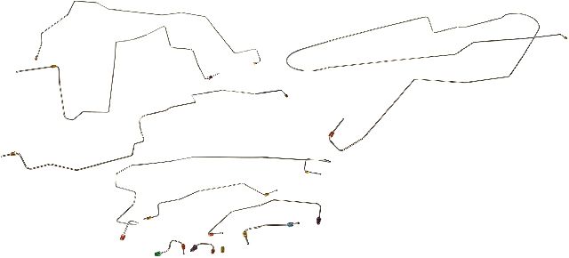 1994-1995 Dodge Ram 1500 Brake Hydraulic Line (Dorman)