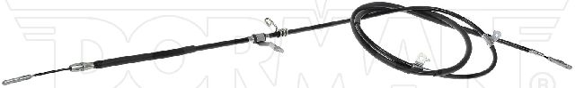 2009-2012 Lincoln MKS Parking Brake Cable - Rear Right (Dorman)