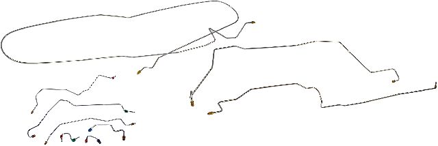 1995-1997 Dodge Ram 1500 Brake Hydraulic Line (Dorman)