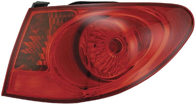 2007-2010 Hyundai Elantra Tail Light Assembly - Right (Dorman)