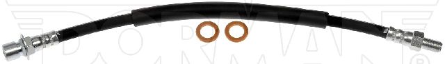1973-1977 Ford Custom 500 Brake Hydraulic Hose - Front Left or Front Right (Dorman)
