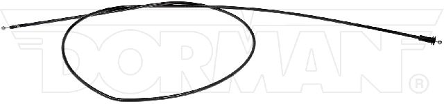 1999-2010 Volkswagen Golf Hood Release Cable (Dorman)