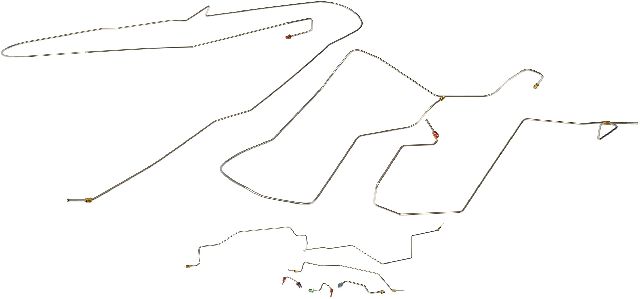 1994-1995 Dodge Ram 1500 Brake Hydraulic Line (Dorman)