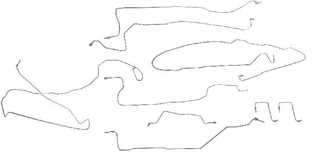 2003-2006 GMC Yukon Brake Hydraulic Line Kit (Dorman)