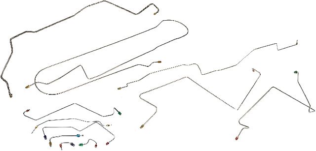 1996-1997 Dodge Ram 1500 Brake Hydraulic Line (Dorman)