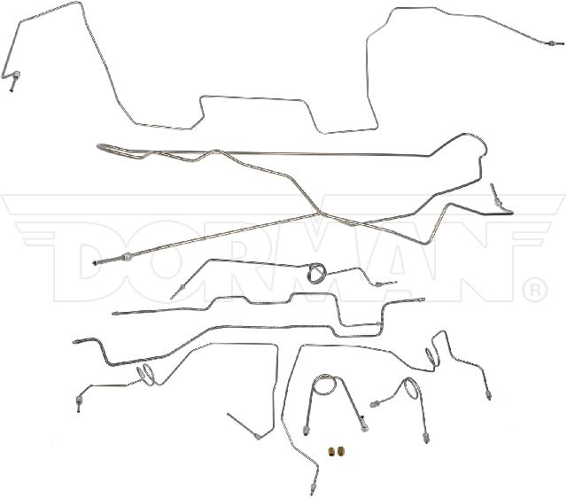 1995-2000 GMC Yukon Brake Hydraulic Line Kit (Dorman)