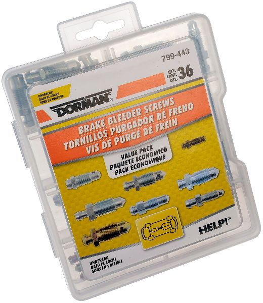 1998-2002 Lincoln Navigator Brake Bleeder Screw Set - Front (Dorman)