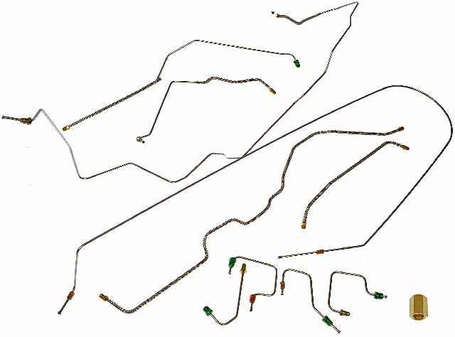 1997-1998 Jeep Grand Cherokee Brake Hydraulic Line (Dorman)