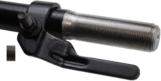 2005-2010 Ford F-550 Super Duty Steering Drag Link - At Pitman Arm (Dorman)