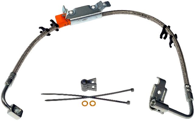 2011-2013 Jeep Wrangler Brake Hydraulic Hose - Front Right (Dorman)